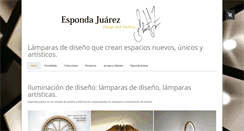 Desktop Screenshot of espondajuarez.com